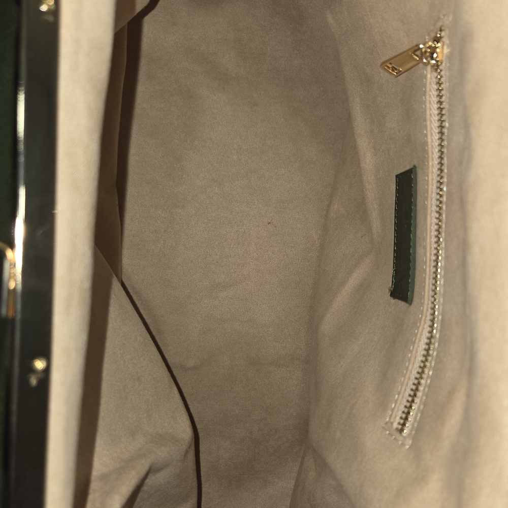 Jesalin Sette Oversized Kisslock Clutch - LIKE NEW - Picture 6 of 12